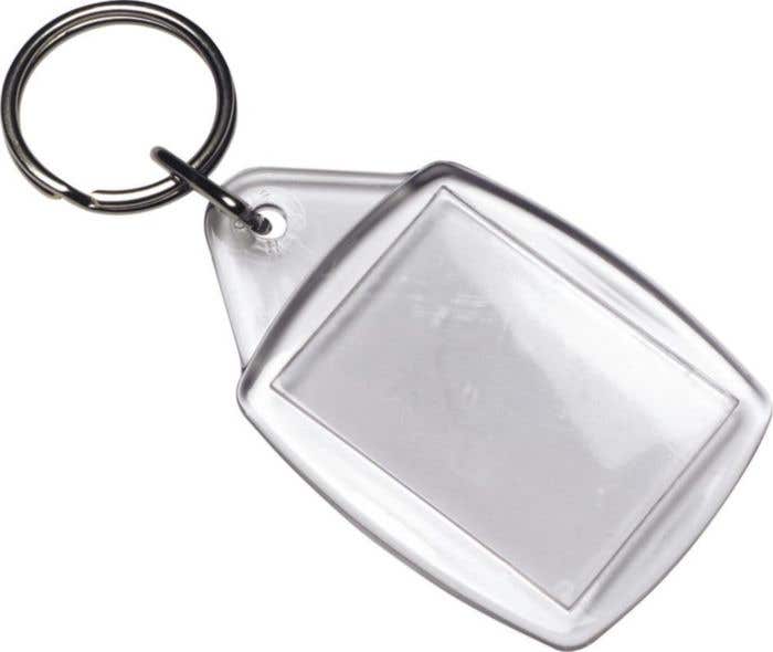 Sleutelhanger plexi Crystal
