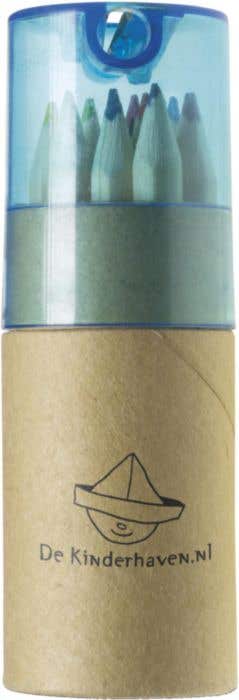 Kleurpotloden koker Duo Large