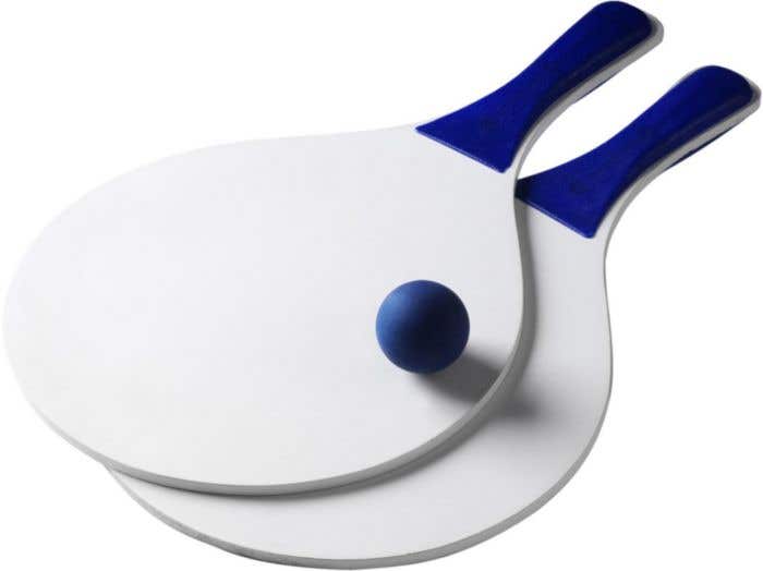 Beachball set Match | Hout | 2 batjes en bal