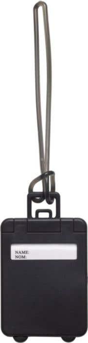 Étiquette à bagage Minitrolley | Forme de trolley | Avec carte nominative