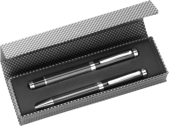 Schrijfset Corporate | 2-delig | Balpen en rollerpen | Geschenkdoosje
