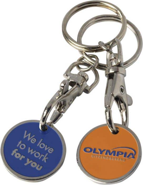 Porte-clés jeton Caddy