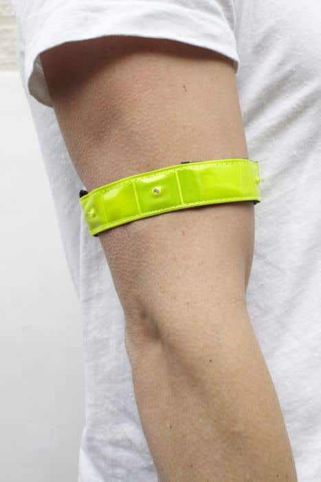 Fluo armband Reflect-LED