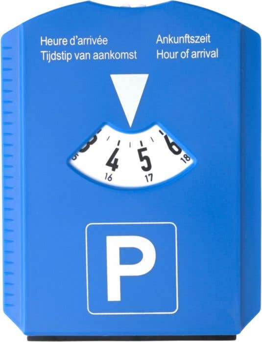 Parkeerschijf Parking NL | IJskrabber | Met winkelwagenmuntjes