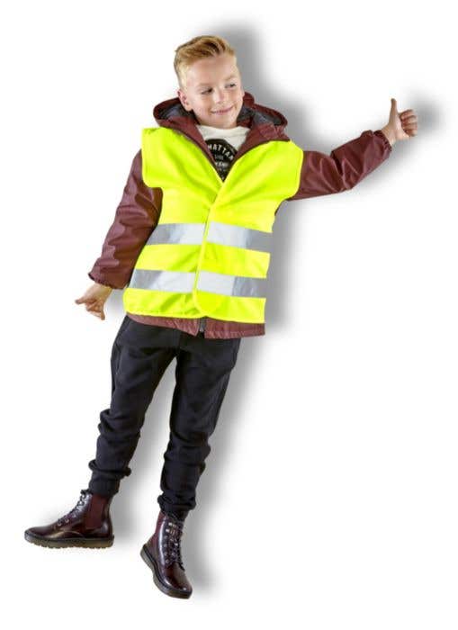 Gilet fluo Fluosafe (enfants)