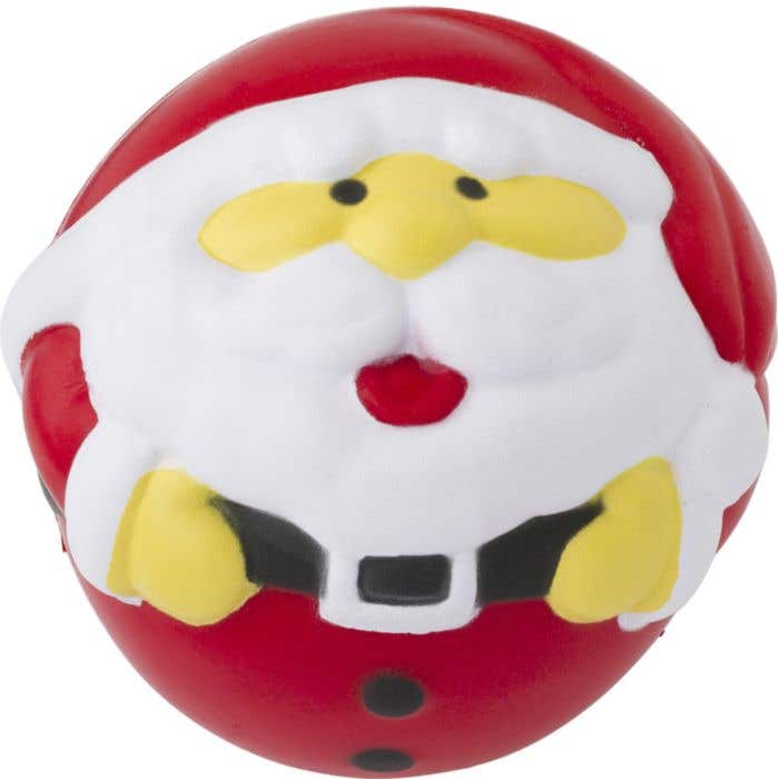 Stressbal Santa | Kerstmanvorm | 6,5 cm