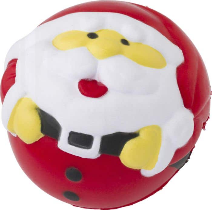 Stressbal Santa | Kerstmanvorm | 6,5 cm