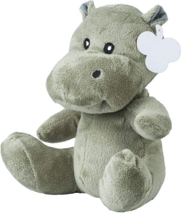 Knuffelnijlpaard Hippo | 20 cm | Gestikte ogen