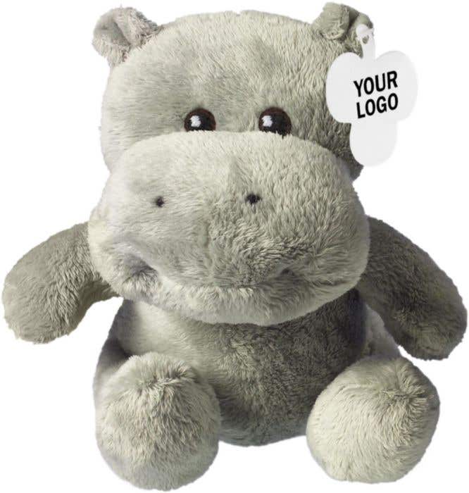 Knuffelnijlpaard Hippo | 20 cm | Gestikte ogen