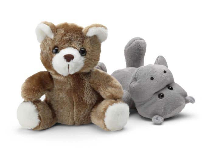 Knuffelnijlpaard Hippo | 20 cm | Gestikte ogen