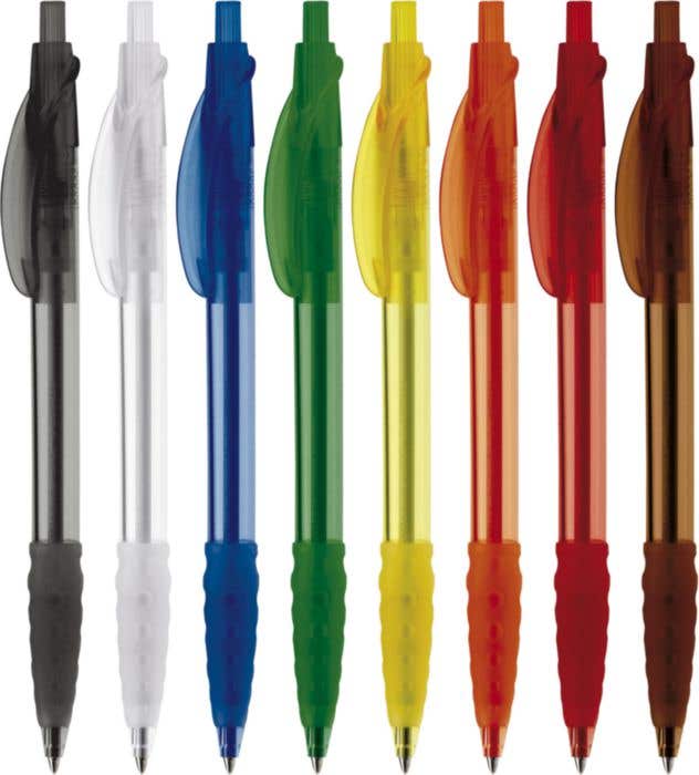 Balpen Cosmo Grip Transparant