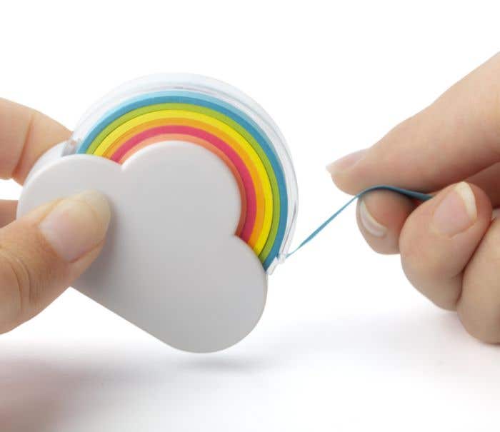 Porte-ruban mémo Rainbow