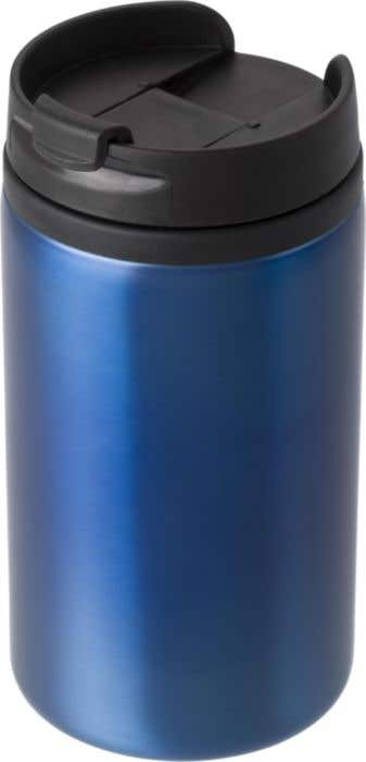 Reisbeker Isodrink | 300 ml | RVS | Dubbelwandig | Klikdeksel