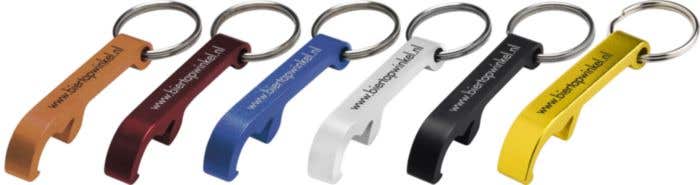 Sleutelhanger Pocket | Flesopener | Aluminium