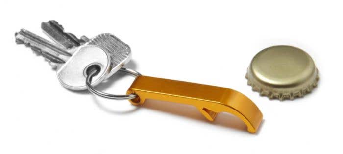 Sleutelhanger Pocket | Flesopener | Aluminium