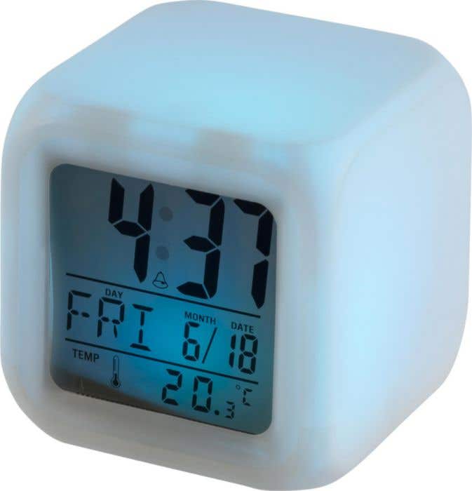 Wekker Cubo | Kubusvorm | Kleurverandering