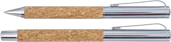 Parure d'écriture Korek | Liège | 2 pièces | Stylo à bille et roller