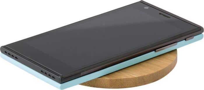 Draadloze oplader Smartload | Bamboe | 15W