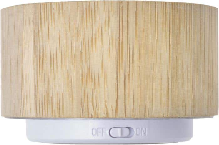 Speaker Nature | Bamboe | Draadloos | Lichtstrips
