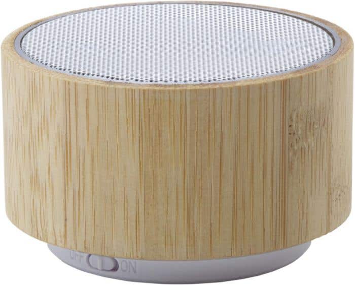 Speaker Nature | Bamboe | Draadloos | Lichtstrips