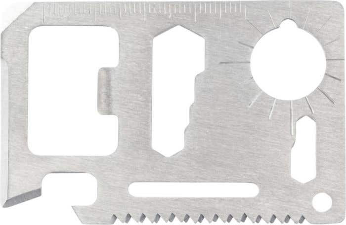 Multitool Card | 11-in-1 | RVS | Creditcardformaat