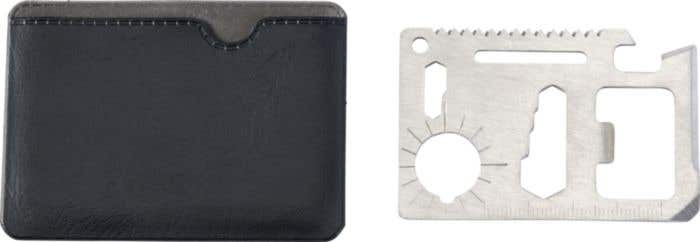 Multitool Card | 11-in-1 | RVS | Creditcardformaat