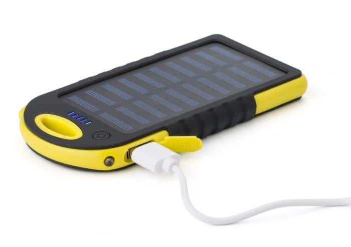 Powerbank Arin | 4.000 mAh | Solar | LED-indicator