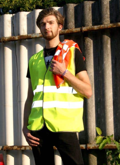 Veiligheidshesje Fluostripe X111