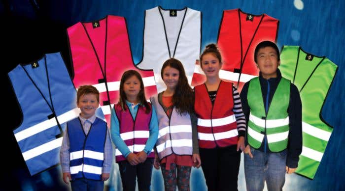 Gilet fluo Color-Reflect Kids KX100K