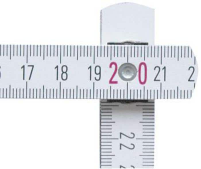 Mètre pliant Stabila série 400 | Bois | 2 m | Pliable