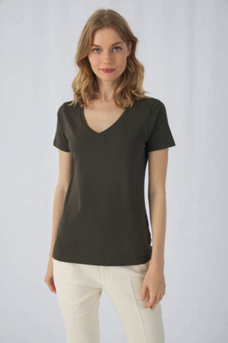 T-shirt Inspire V-neck Organic (dames)