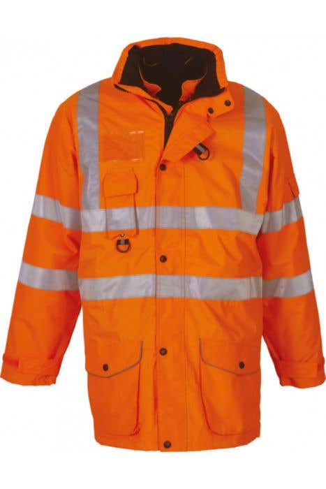 Parka Hi-Vis Multi-Functional 7-in-1