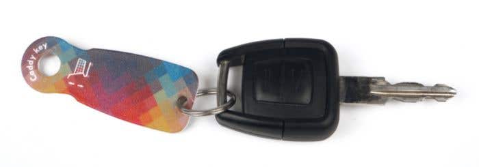 Sleutelhanger Caddy key