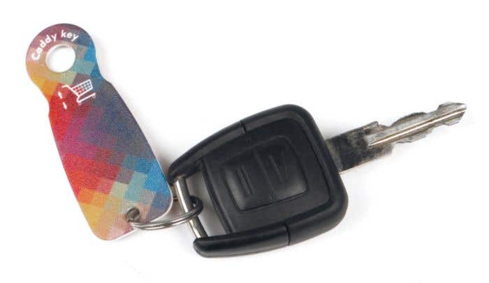 Sleutelhanger Caddy key