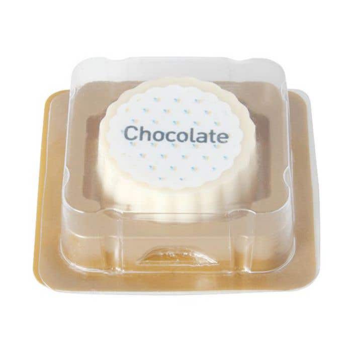Chocolade Logo bonbon White