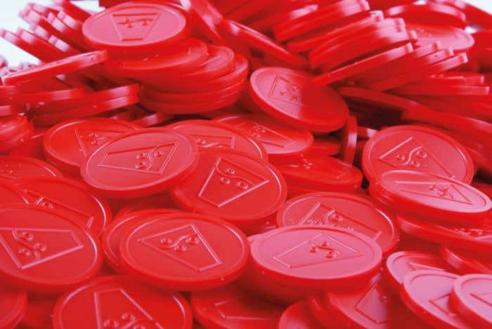 Tokens Easypay 25 mm