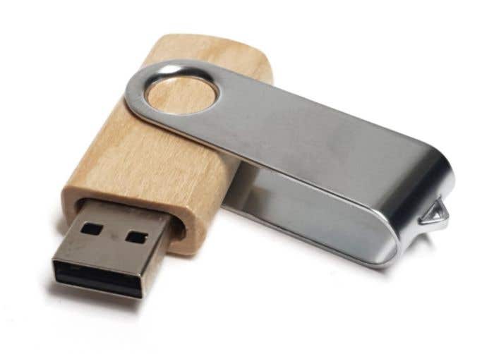 USB stick Slidewood