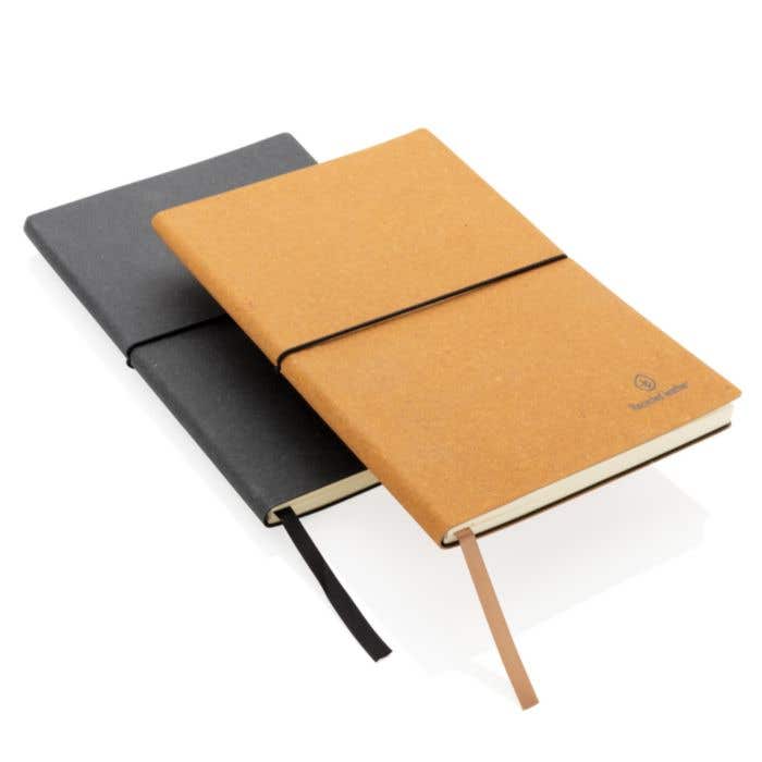 Carnet en cuir recyclé A5