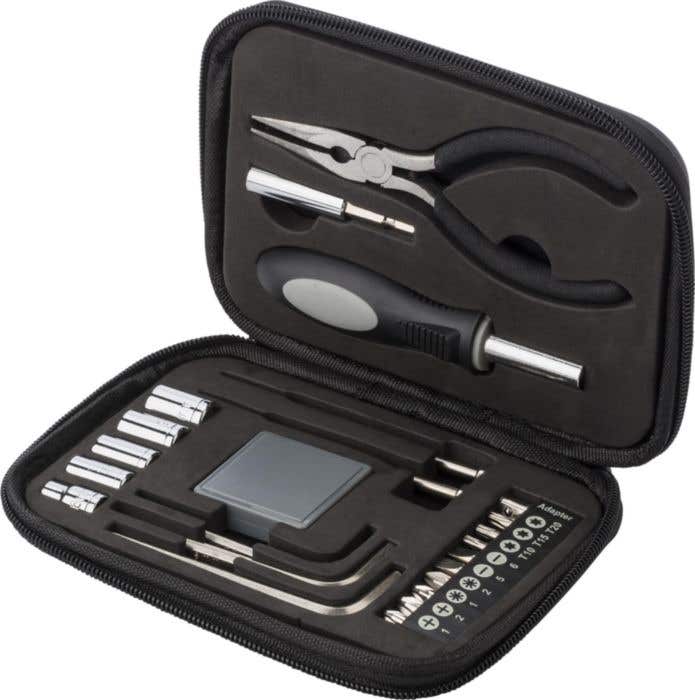 Gereedschapsset Leathertool | 24-delig | In etui