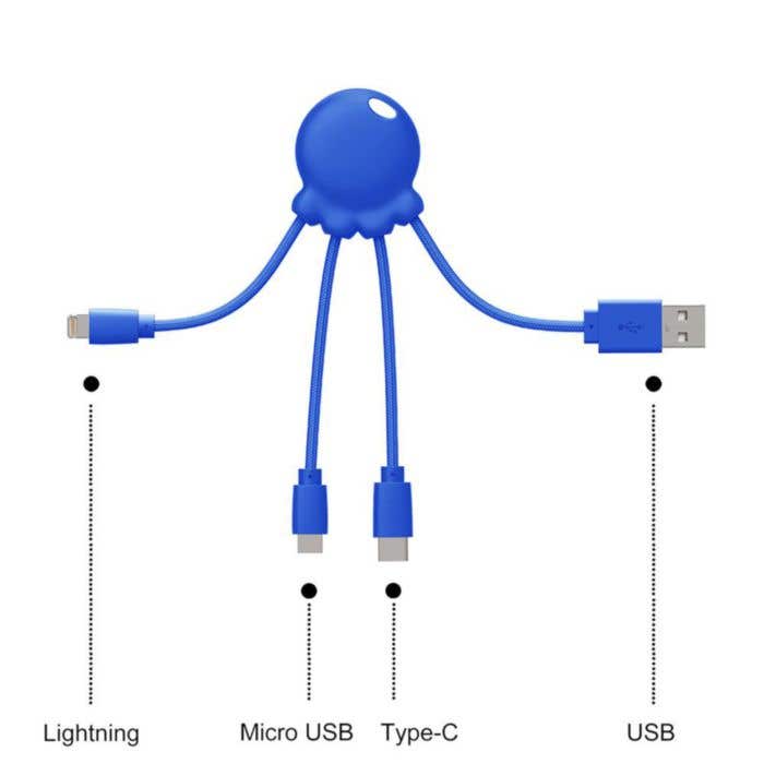 Câble de recharge Xoopar ECO Octopus