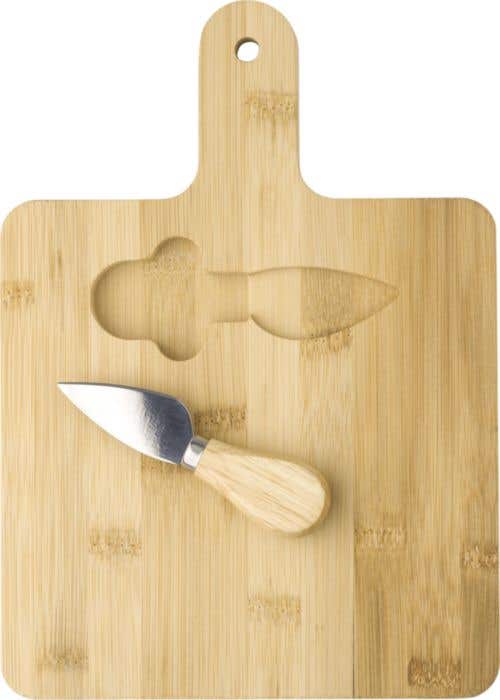 Kaasplank Ramequin | 31x17,5 cm | Bamboe | Met kaasmes