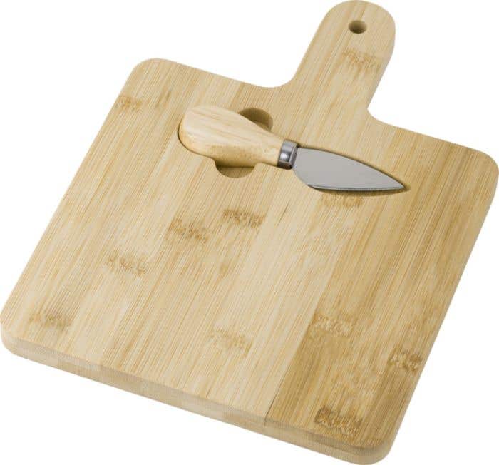 Kaasplank Ramequin | 31x17,5 cm | Bamboe | Met kaasmes