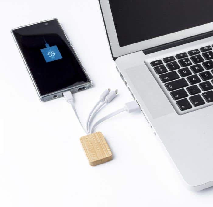 Oplaadkabel Bamoconnect | Bamboe | 3-in-1