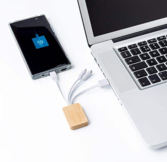 Oplaadkabel Bamoconnect | Bamboe | 3-in-1