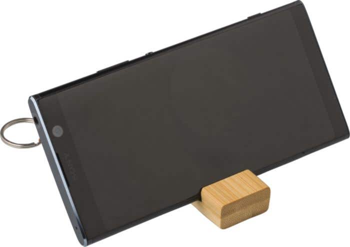 Sleutelhanger Woodcall | Bamboe | Telefoonhouder