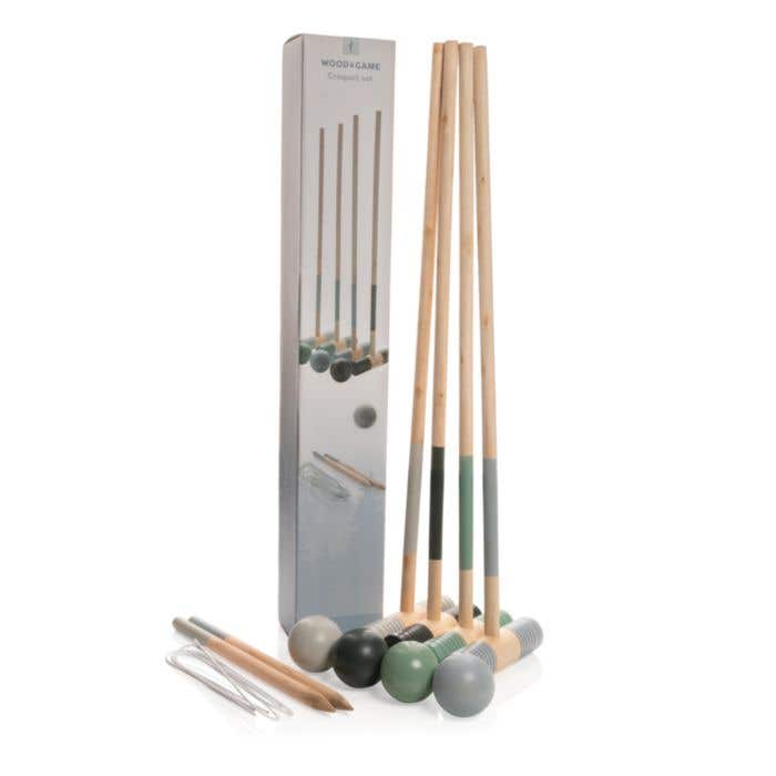 Set de jeu en bois Croquet