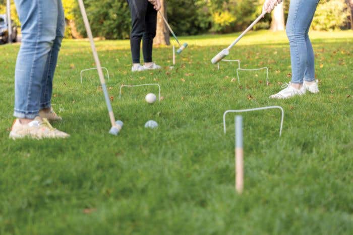 Set de jeu en bois Croquet