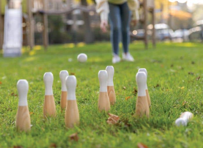 Houten spellenset Skittles