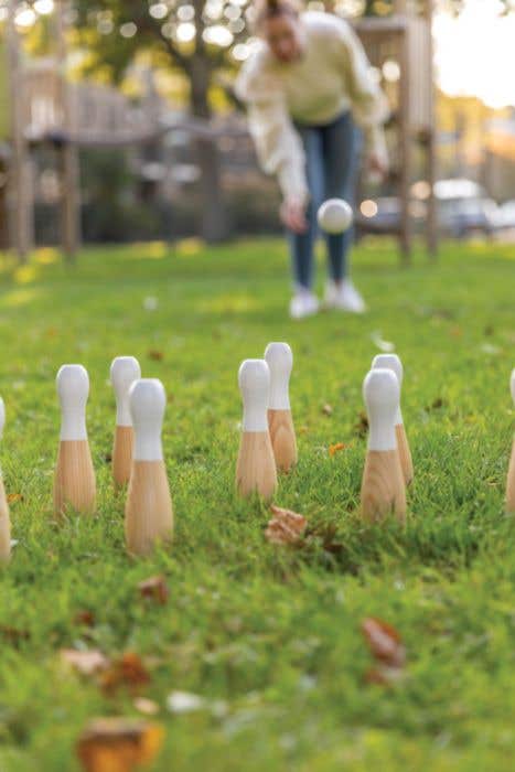 Houten spellenset Skittles