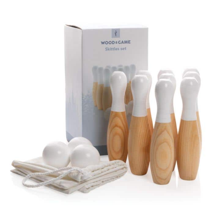 Houten spellenset Skittles